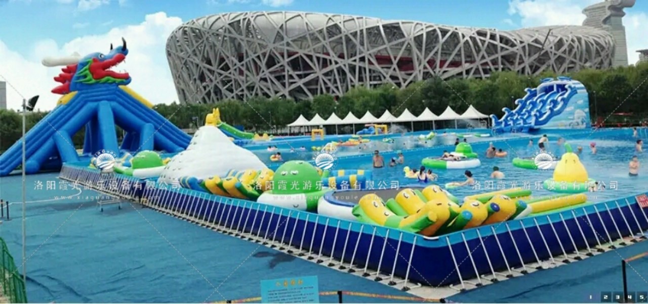 蕉城大型支架泳池